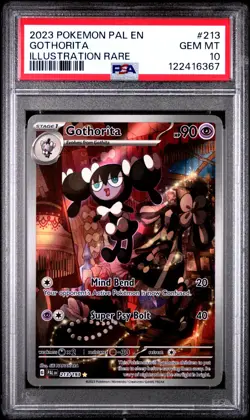 2023 Pokemon Paldea Evolved Gothorita #213 Illustration Rare PSA 10 GEM MINT 🌙 - Image 1