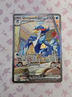 Paldea EVOLVED Quaquaval Ex - SV02: 260/193 - Pokemon N/M - Image 1
