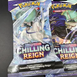 Chilling Reign Pokemon Sleeved Booster Pack x 6 Random (Not A Full Art Set) 820650808470 - Image 2