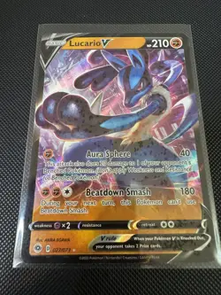 Champions Path Pokemon TCG Lucario 027/073 - Image 1