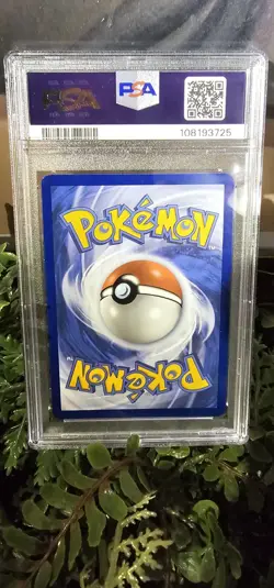 2024 POKEMON TEF EN-TEMPORAL FORCES ILLUSTRATION RARE #177 GASTLY PSA 9 - Image 3