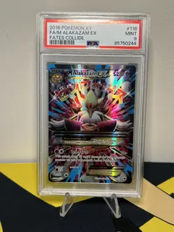 M Alakazam EX (Full Art) 118/124 Fates Collide PSA 9 MINT | Graded | Pokemon - Image 3