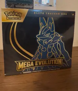 NEW FACTORY SEALED Pokemon TCG Mega Evolution Elite Trainer Box - Mega Lucario - Image 1