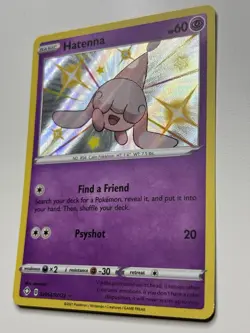 Hatenna #SV054/SV122 Shining Fates: Shiny Vault Pokemon TCG NM - Image 3
