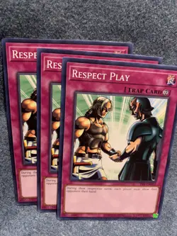 Yugioh! Respect Play - PSV-EN032 - Unlimited 25th Anniversary Edition Nm X3 - Image 1
