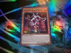 Maliss P White Rabbit 1st Edition Secret Rare MP25-EN122 Yu-Gi-Oh! - Image 1