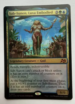 Sab-Sunen, Luxa Embodied -Foil Near Mint MTG Aetherdrift - Image 1