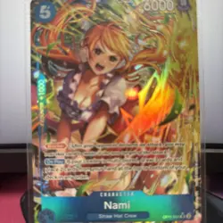 Nami OP11-054 (Alternate Art) - A Fist of Divine Speed One Piece English NM Card - Image 2