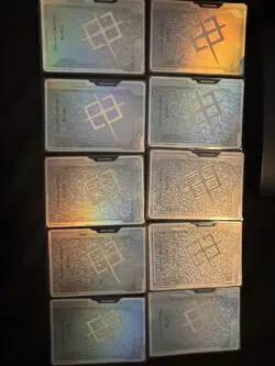 GUNDAM CARD GAME Ver.β Beta Resource Parallel Card Set of 10 JAPAN TCG Rare JP - Image 2