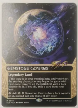 Gemstone Caverns (0016) Near Mint EOS Edge of Eternities Stellar Sights MTG - Image 1