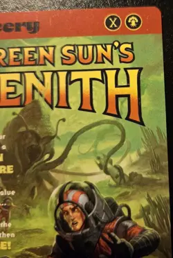 Green Sun's Zenith (Showcase) 0127 Special Guest Mythic Edge Of Eternities MTG - Image 3