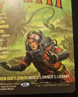 Green Sun's Zenith (Showcase) 0127 Special Guest Mythic Edge Of Eternities MTG - Image 5