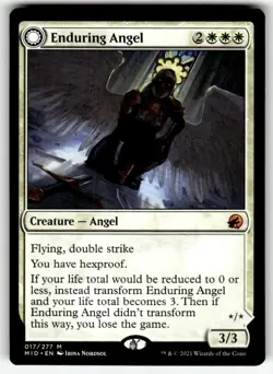 Enduring Angel Innistrad: Midnight Hunt Regular MTg - Image 2