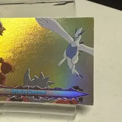 Topps Pokemon the Movie 2000 Ash is Chosen #46 Lugia RAINBOW FOIL - VERY RARE - Image 3
