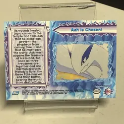 Topps Pokemon the Movie 2000 Ash is Chosen #46 Lugia RAINBOW FOIL - VERY RARE - Image 5