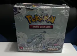 Pokemon TCG Sword & Shield Chilling Reign Booster Box 36 Packs New Sealed 820650818462 - Image 1