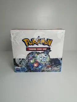 Pokemon TCG Stellar Crown Booster Box (Factory Sealed) 36 Packs - Image 1