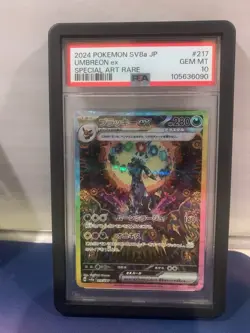 Pokemon Japanese Umbreon Ex 217/187 Terastal Festival psa 10 - Image 1