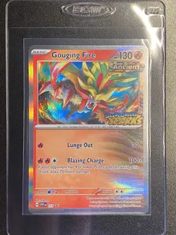 Gouging Fire PRERELEASE SVP151 Stamped PROMO Surging Sparks Pokemon TCG - Image 3