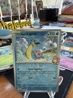 Misty's Lapras 050/182 Pokemon TCG Destined Rivals Reverse Holo - Image 1