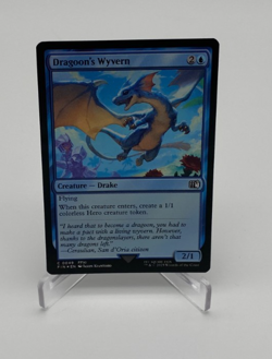 Magic The Gathering Trading Card MTG Final Fantasy Dragoon's Wyvern 0049 Foil - Image 1