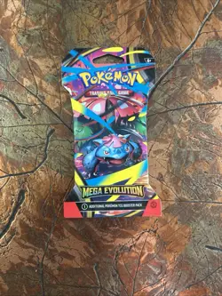 Pokemon Mega Evolution Booster Pack - 10 Cards Pack SEALED Cover art is Correct - Image 1