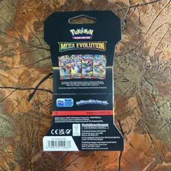 Pokemon Mega Evolution Booster Pack - 10 Cards Pack SEALED Cover art is Correct - Image 2