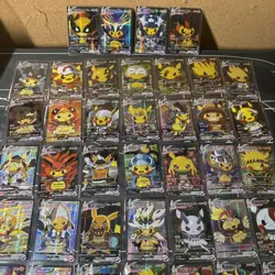 Pokemon (46 Total) Non TCG Fake Pikachu Poncho Cards All NM No Duplicates - Image 4