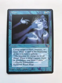Infuse MTG Magic the Gathering Card NM Near Mint Ice Age - Image 1