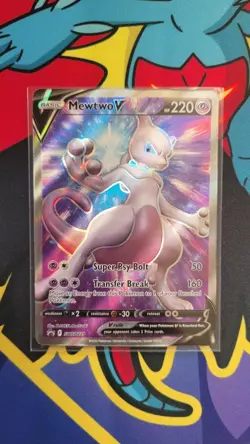 Mewtwo V SWSH229 SWSH: Sword & Shield Promo Cards Holo - Image 1