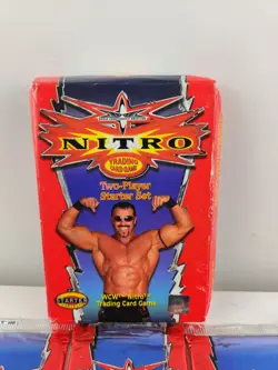 WCW Nitro Trading Card Game Starter Set & 7 Packs Wizards of the Coast 2000 - Image 2