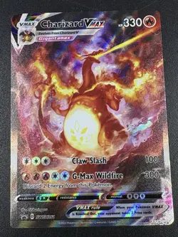 Pokemon TCG Charizard VMAX SWSH261 Promo Full Art Holo Card NM/Mint Condition OC - Image 1