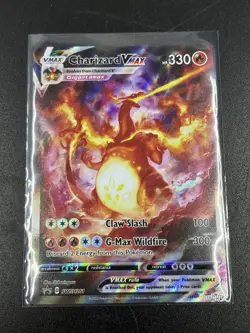 Pokemon TCG Charizard VMAX SWSH261 Promo Full Art Holo Card NM/Mint Condition OC - Image 3