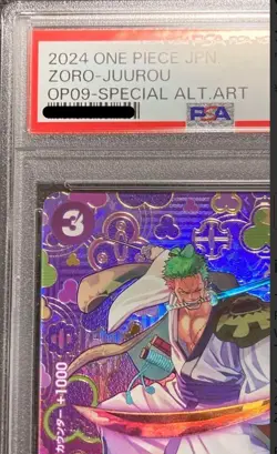PSA 10 Zoro-Juurou SP OP05-067 R Emperors in the New World OP09 ONE PIECE Card - Image 3