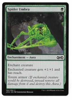 MTG Spider Umbra Ultimate Masters (UMA) Common Magic Card #184 Unplayed - Image 1