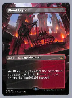 Blood Crypt - Borderless - 292 - Ravnica Remastered (RVR) MTG - Image 1