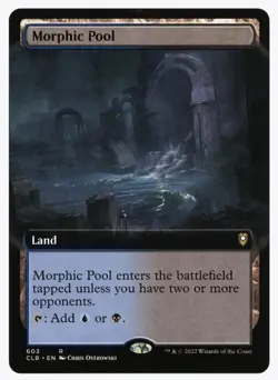 Morphic Pool (Extended Art) Commander Legends: Battle for Baldur's Gate Regular - Image 1