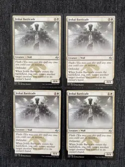 4x Jeskai Barricade MTG Fate Reforged NM Magic Regular - Image 1