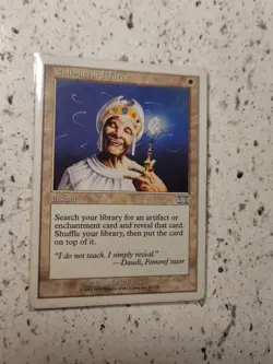 Magic the Gathering MTG Enlightened Tutor (19) Sixth Edition LP - Image 1