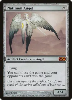Platinum Angel Regular - Magic 2011 MTG-MP - Image 1