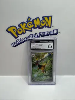 Heliolisk AR 73/66 SV5a Crimson Haze Japanese Pokemon Card TCG CGC 9.5 Mint+ - Image 1