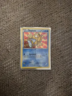 Pokemon TCG Sealed Shiny Magikarp XY143 XY Cosmos Holo Promo Black Star 2016 - Image 1