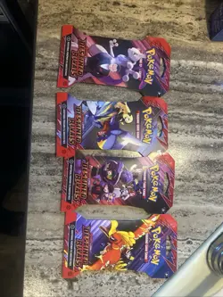 Pokemon Destined Rivals 4 Pack Of Blisters (Every Artwork) - Image 1