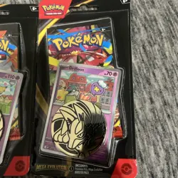 Pokemon Mega Evolution Single Pack Booster Blister Lot Of With Both Promo's - Image 3