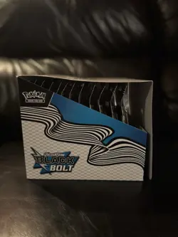 Pokemon TCG Black Bolt Tech Sticker Collection Case & Display Box 12ct - Image 3