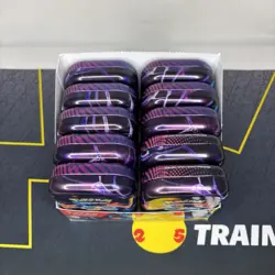 Pokemon Mega Evolution Mini Tin Display 10 Empty Tins Art Sets Stickers - Image 2