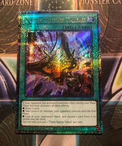 *** TRIPLE TACTICS TALENT *** QUARTER CENTURY RARE MINT/NM RA031-EN063 YUGIOH! - Image 1