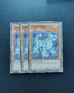 Yu-Gi-Oh - Cyber Kirin 3X - Full Playset - Image 1