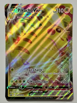 Pikachu VMAX SWSH286 (LP) •JUMBO CARD• Sword & Shield: Black Star Promo 2023 - Image 1