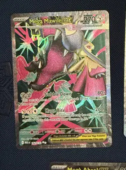 5 Mega Evolutions Cards - Ultra Rares - Full Art - Pokemon TCG - Image 3